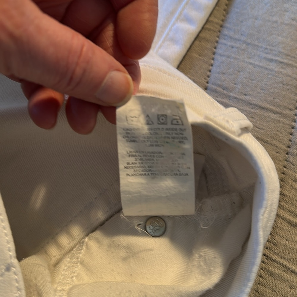 Rock & Republic white denim Jeans, size 12 - Picture 11 of 11